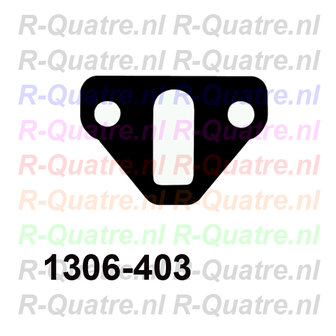 Afstand/ Isolatieplaat Benzinepomp (2 montagegaten)