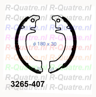 Remvoering (4x) 180mm LV+RV