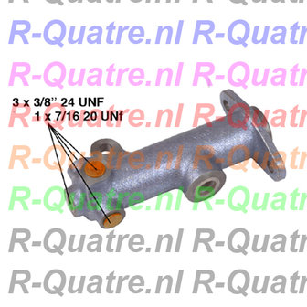 Hoofdremcilinder 22,2 mm