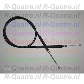 Handremkabel Rechtsvoor Renault 4 syst. 200 mm versn. bak HAO-354 