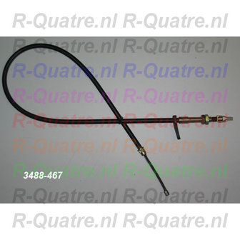 Handremkabel LinksAchter  R4 GTL / 4F6 -&gt;12-&#039;83