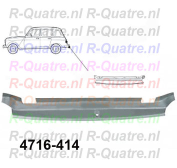 Reparatiedeel balk bev. reservewiel