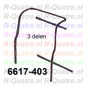 Set achterdeurrubbers (3)  R4F4