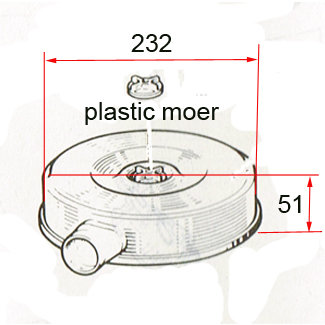 Luchtfilter Mot B1B