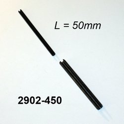 Set borgpennen aandrijfas splitbak L=50mm