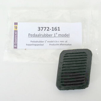 Pedaalrubber 1e model