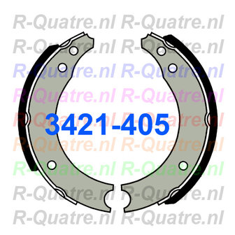 Remvoering (4x) 160mm LA+RA