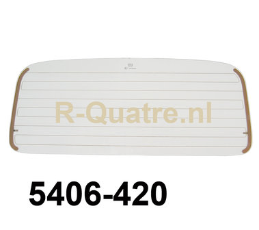 Achterruit met verwarming Renault 4 / F4 (aftermarket)