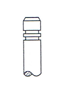 Uitlaatklep 29.00/7.00/89.00 mot 688/C1E/C1C