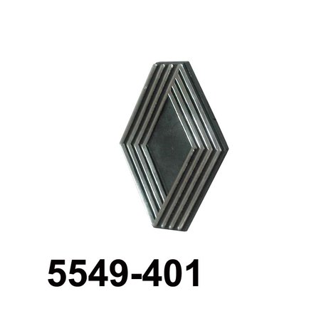 Logo t.b.v. grille  zwart 74 ->  /  beige 78->