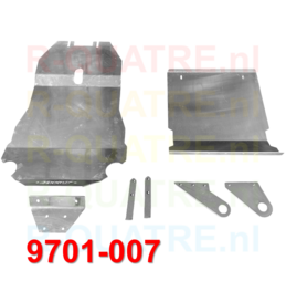 Set beschermplaten onderzijde voor Rally