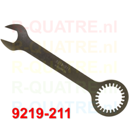 Tool wormwiel en stelmoer