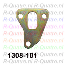 Afdichtplaat staal 3 montagegaten