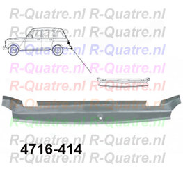 Reparatiedeel balk bev. reservewiel