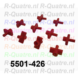 Montageclip sierlijst TL  5mm  zakje à 10 stuks