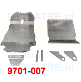 Set beschermplaten onderzijde voor Rally