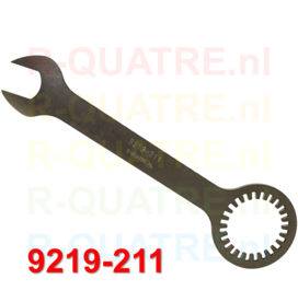 Tool wormwiel en stelmoer