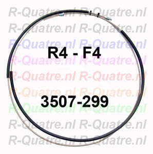 Remleiding V.naar Achter  dubb.syst. HRC aansl. 10mm  R4-F4