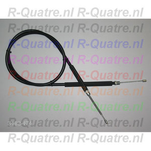 Handremkabel Rechtsvoor Renault 4 syst. 200 mm versn. bak HAO-354